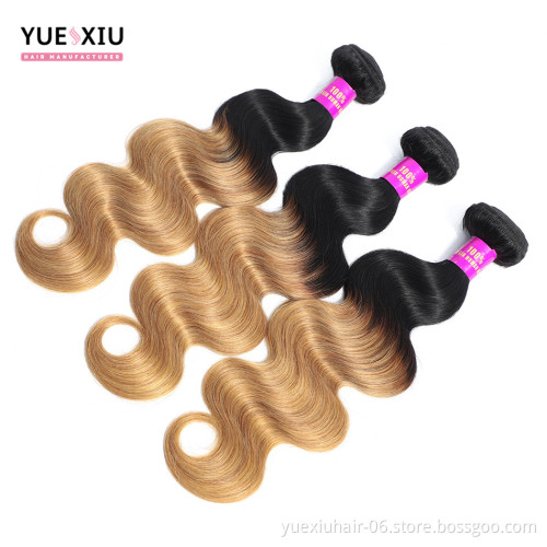 1b 27 ombre color hair  Vendors Free Sample Dropshipping Brazilian Hair Sample hair in stock
